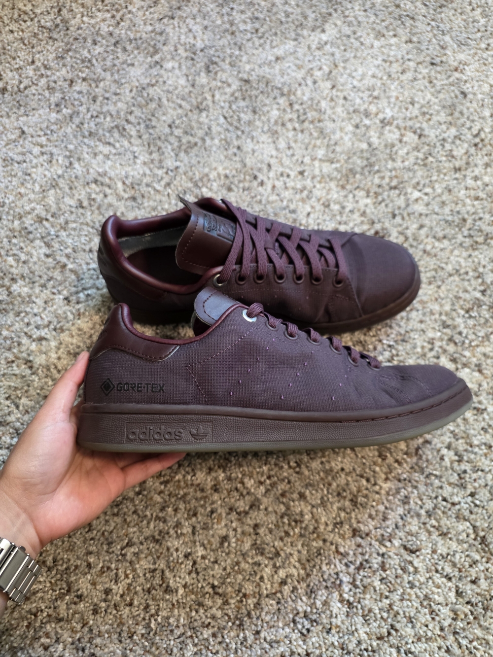 adidas Stan Smith Gore-Tex Men's Sneakers in Maroon